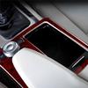 For Mercedes Benz W204 2007-2013 W212 2010-2012 Red Wood Grain Gear Shift Panel Trim Parts Component