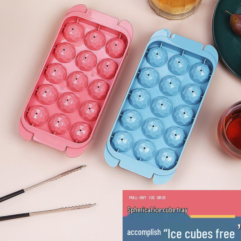 Spherical Ice Cube Tray - DIY Ice Ball Mold for Household Refrigerators