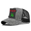Animal Embroider Baseball Cap Animal Horse Embroidered Hat Mesh Peaked Cap Curved Brim Sun Hat Mesh Hat Cotton