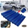 Heat Shield 8PCS Spark Plug Boots Thermal Protection Sleeve 1200 Degree blue