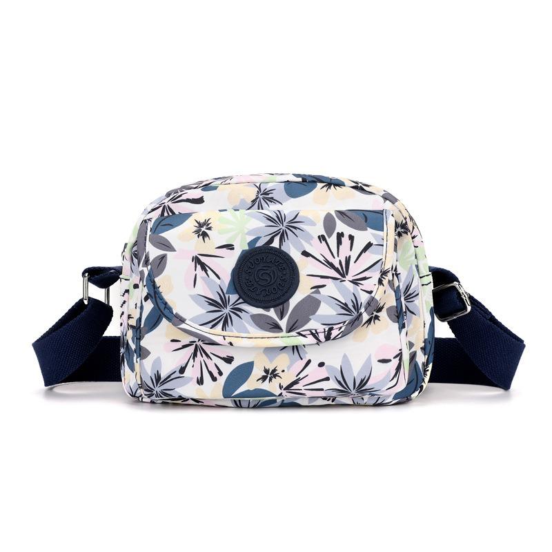 Nylon cloth mother bag women's new lightweight mobile phone bag small portable printing material women's shoulder bag