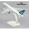 16/20cm Alloy Metal Cathay Pacific Airbus A350 Airplane Model Toys Airplane Model  Aircraft Model Hobby Collection