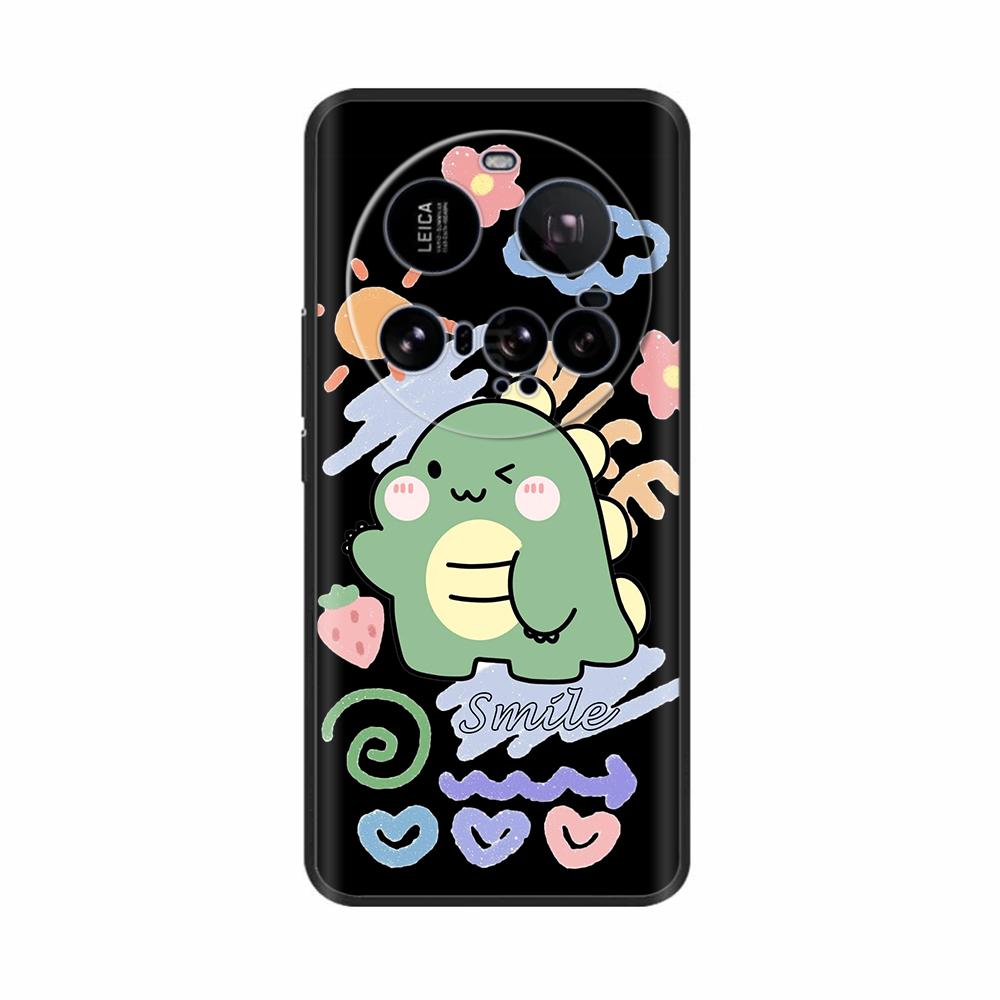 For Xiaomi 15 Ultra Case Soft TPU Silicone Shockproof Cartoon Cat Lion Phone Cover For Xiaomi 15Ultra Phone Cases Xiaomi15 Ultra
