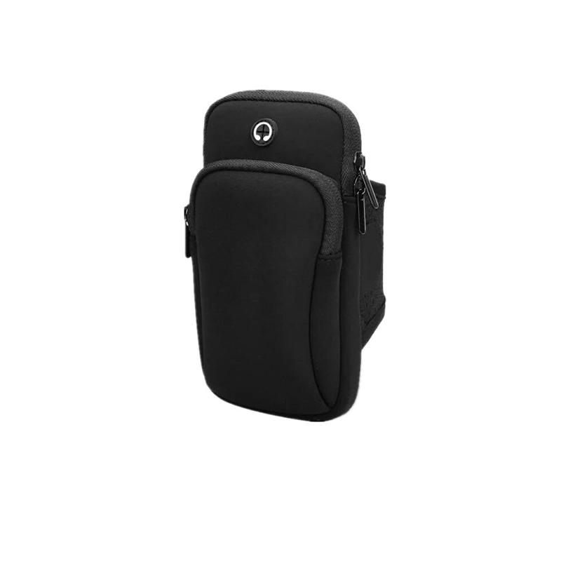 

Спортивная сумка на руку для бега, сумка для мобильного телефона, водонепроницаемая сумка для фитнеса, для мужчин и женщин, для бега, аксессуары для активного отдыха чёрный
