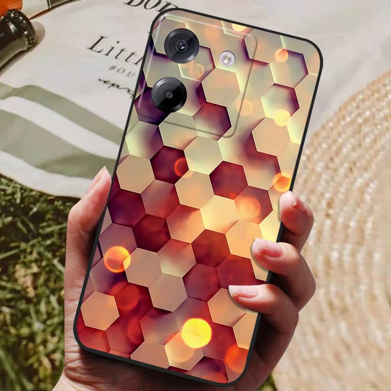 For Xiaomi Poco M7 Pro 5G Case PocoM7 Pro Luxury Painted Phone Silicon Back Cover For Poco M7 Pro Cases Protective Shell Capas