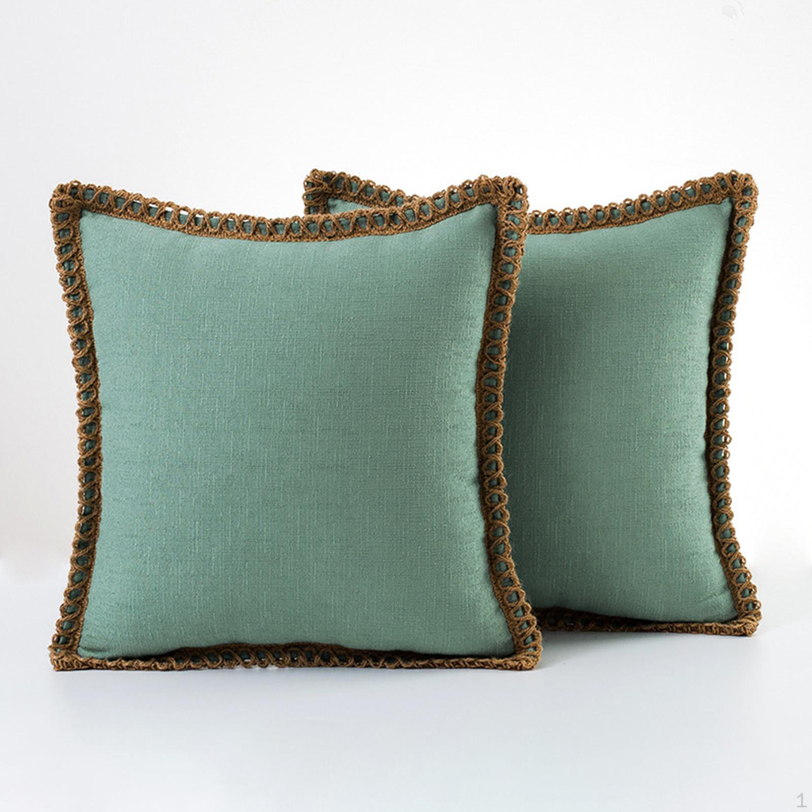 Накидка 18x18 дюймов со скрытой молнией, Подушка, для украшения дивана, кровати, дивана, подарки Green