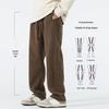 MINISO Men's Fleece-Lined Curved Sweatpants