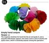 Magic Trick Flower Appearing from Hand 9 Roses Stage Performance Prop for Party Show
