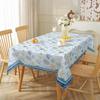 Summer Nautical Ocean Starfish Rectangle Tablecloth Table Decor Washable Waterproof Kitchen Dining Table Cloth Party Decor