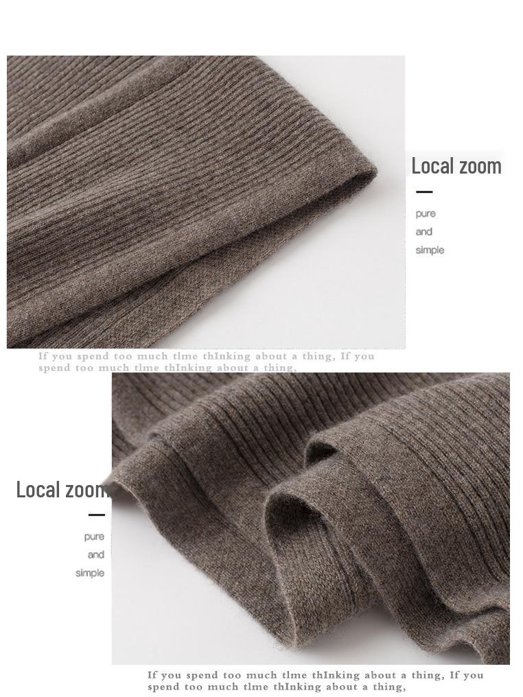 100% Pure Cashmere Knitted Shawl: All-Season Versatile Scarf & Cape