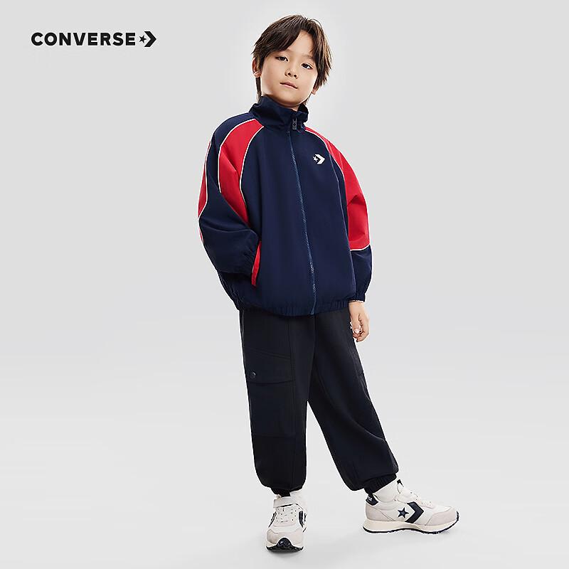 Converse Kids Colorblock Logo Pure Cotton Long Pants