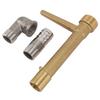 G3/4 Quick Coupler Key Brass Sprinkler Valve Key Stainless Steel Easy Installation Durable Garden