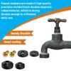 203 Pcs Plumbing and Faucet Washers Assortment Kit for Assorted Spigot Water Hose Bib Outside Garden Faucet Splitter Gasket Leak