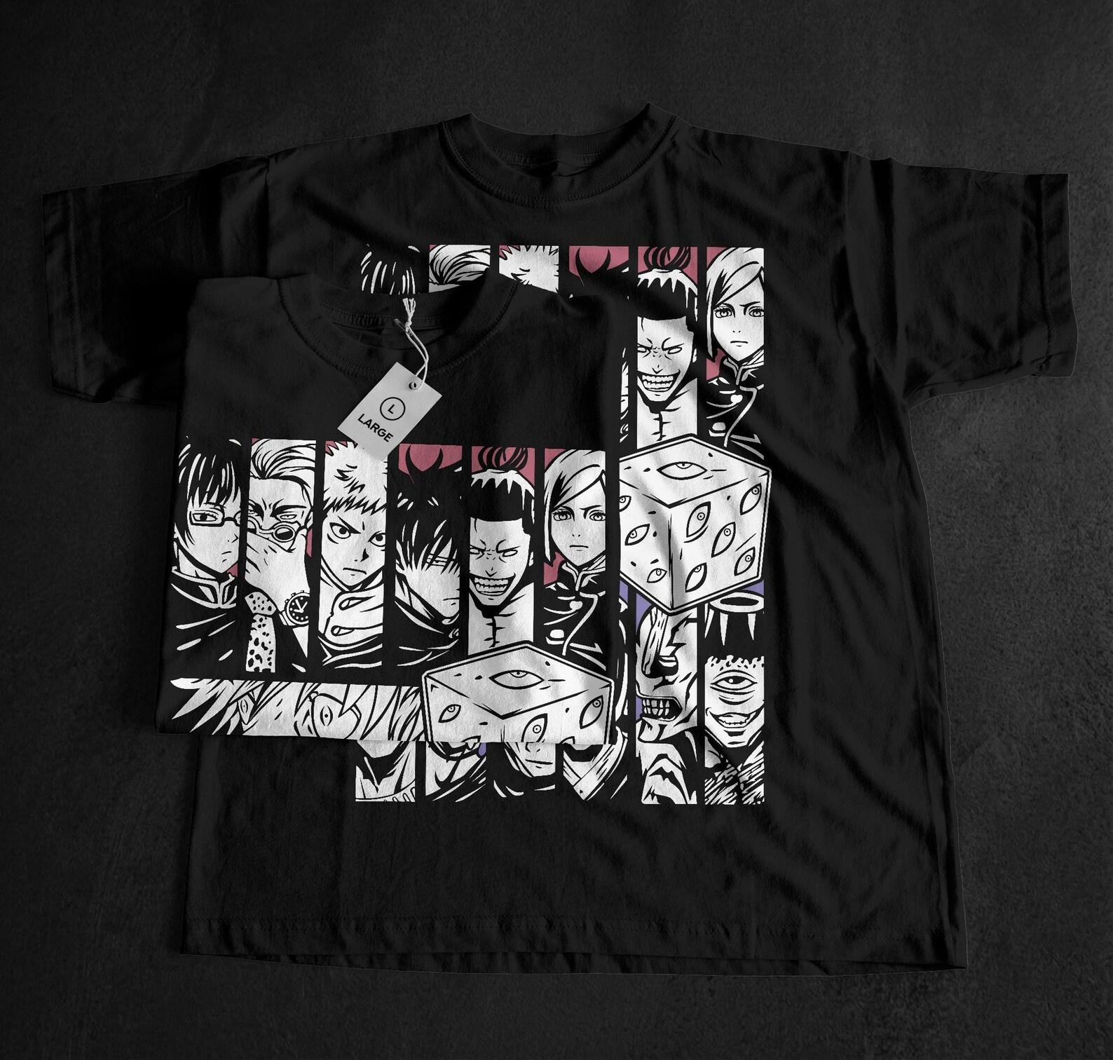 Otaku Gift for Son, Unisex Anime Graphic Tee, Japanese Hero Style, Teen Present, Manga 110
