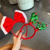 Christmas Decoration Christmas Headband Elk Hair Hoop Deer Horn Hair Band Antlers Headband  Kid