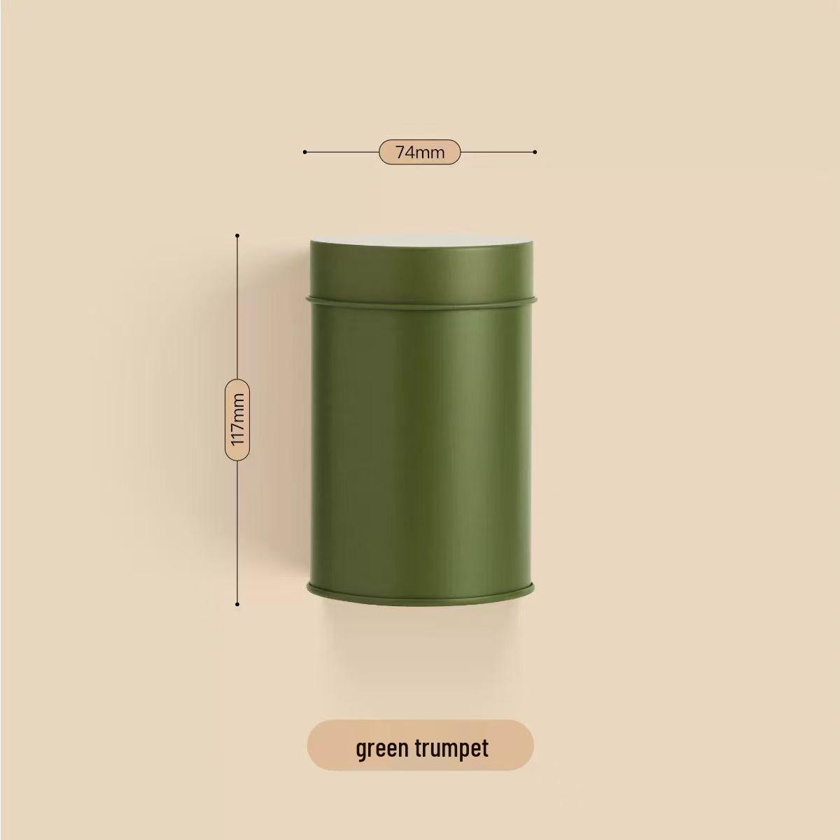

Taiwan Tea Tin: High-Grade Metal Box with Mother-Child Lid, Portable and Sealed