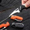 Portable Open Box Tool Quick Open Multi-purpose Outdoor Portable Carry On Survival Folding Knife Car Emergency Rescue EDC Tool