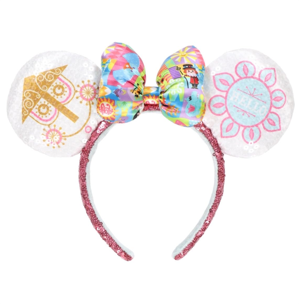 

Disney Sequin Tokyo Disney Resort Park Icon Design [Tokyo Resort] Headband, Exclusive,
