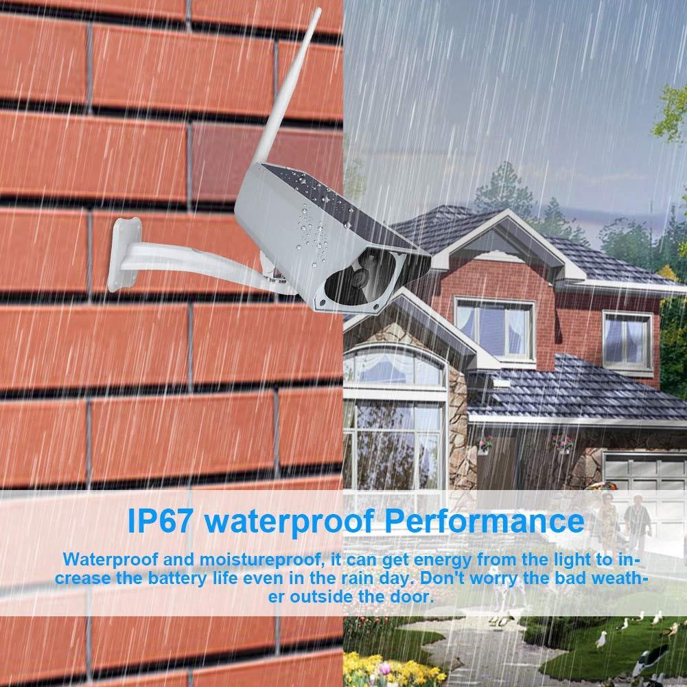 LED Solar Power Street Light PIR Motion Sensor Spotlight Outdoor Lamp Garden Yard Simulation Monitoring Security Black