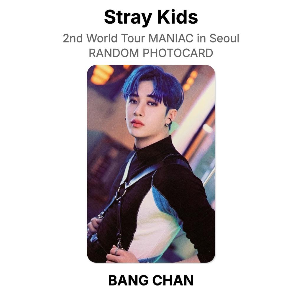 Stray Kids 2nd World Tour MANIAC In Seoul RANDOM PHOTOCARD Official Photocard