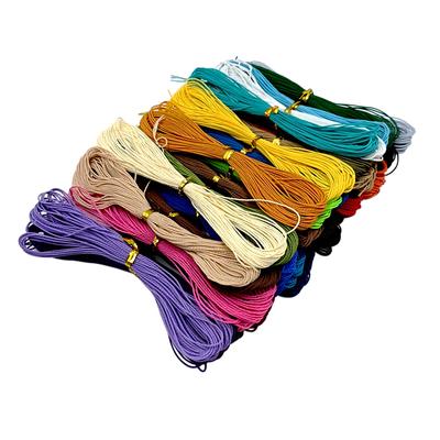 Creative Accessories Nylon Rope DIY Jewelry Material Nylon Rope Wax Thread Fashion 1mm*9.5m 1 Bar Wax Thread Thread 1 Bar Wax Thread