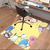 1pc Sanrio1 Print Area Rug - Soft, Washable Non-Slip Indoor Mat for Office Chairs, Living Room, Home Office Decorative Rug