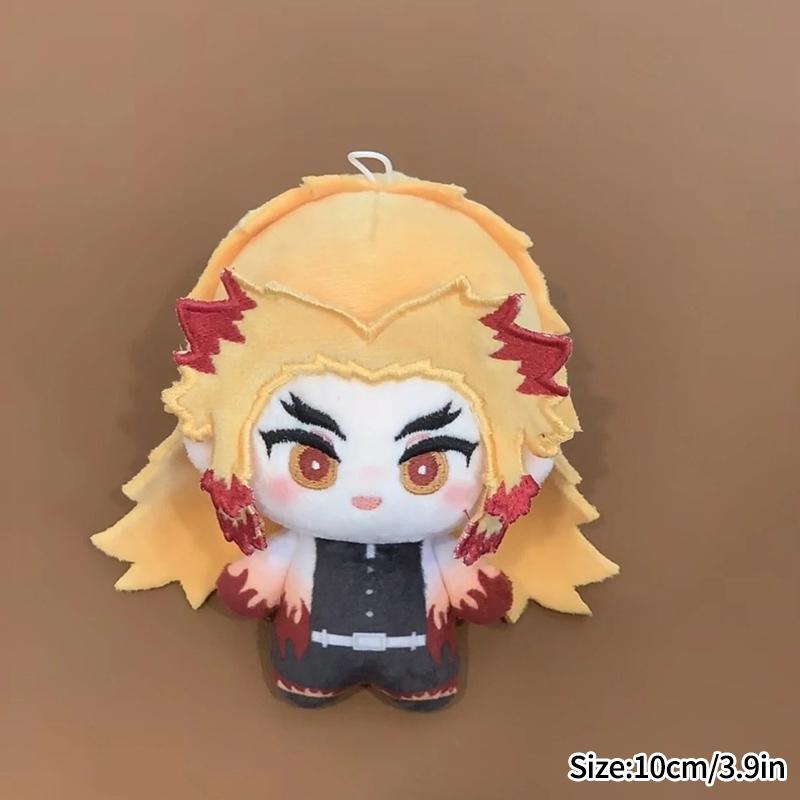 Anime Figure Demon Slayer Doll Toys Tanjiro Shinobu Kocho Ornament Cute Anime Figure Keychain Decor Birthday Toys Gifts Doll Toy