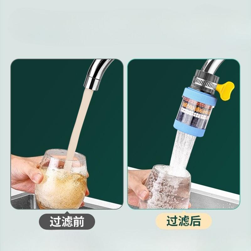 1Pc Faucet Extension Filter Universal Anti-** Kitchen Water Purification Artifact Household Tap Water Universal Purification Shower