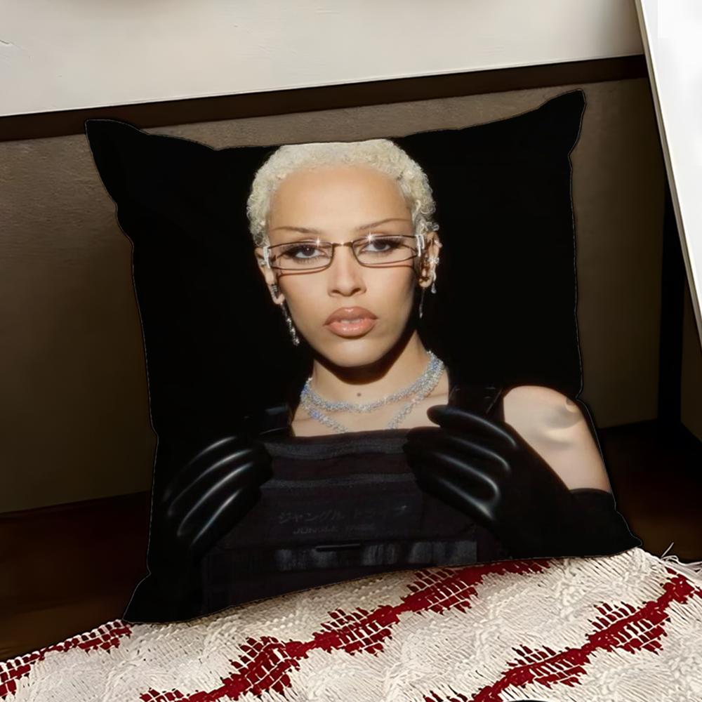 Singer DDoja CatS Cushion Cover Reversible Soft Durable Pillow Cover Home Car MultiScene Use for Daily Comfort