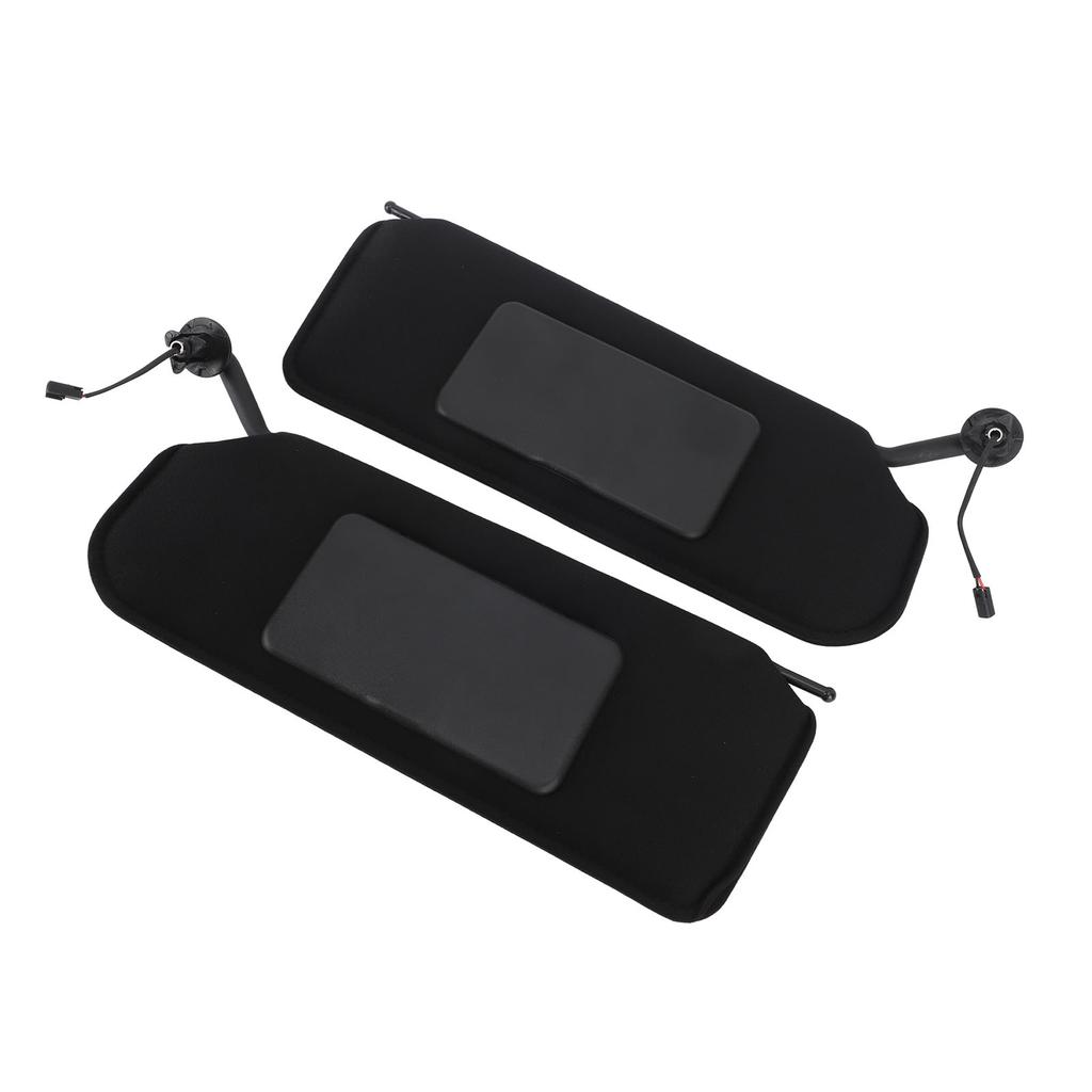 1 Paar Sonnenblenden mit Leuchten und Spiegeln 10442034 Links Rechts Ersatz für Chevy Corvette C5 1997 bis 2004