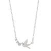 Cute Mini White Dove Necklace Fashion Lucky Dove NeckChain For Friend Birthday Jewelry Accessories  Gifts