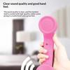 Type C Vintage Phone Handset Receiver Mic Speaker Clear Sound for Online Course Home Office Mobile Calls