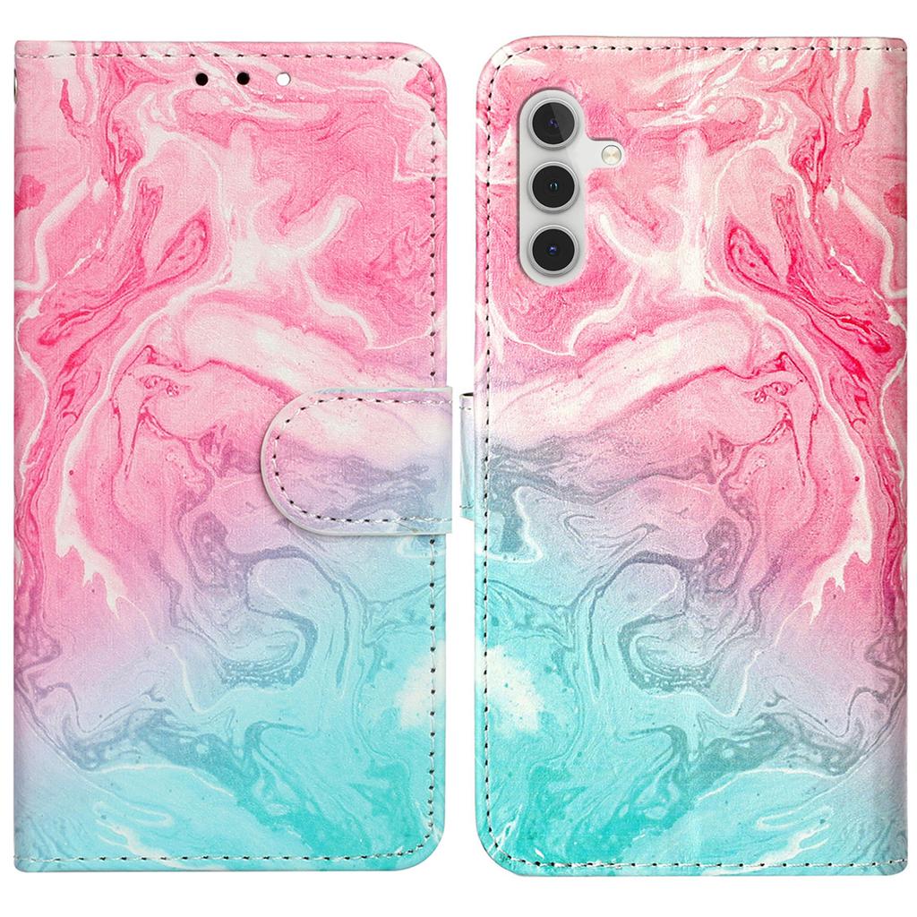 For Samsung Galaxy A16 5G/A16 4G Case Pattern PU Leather Flip Phone Cover