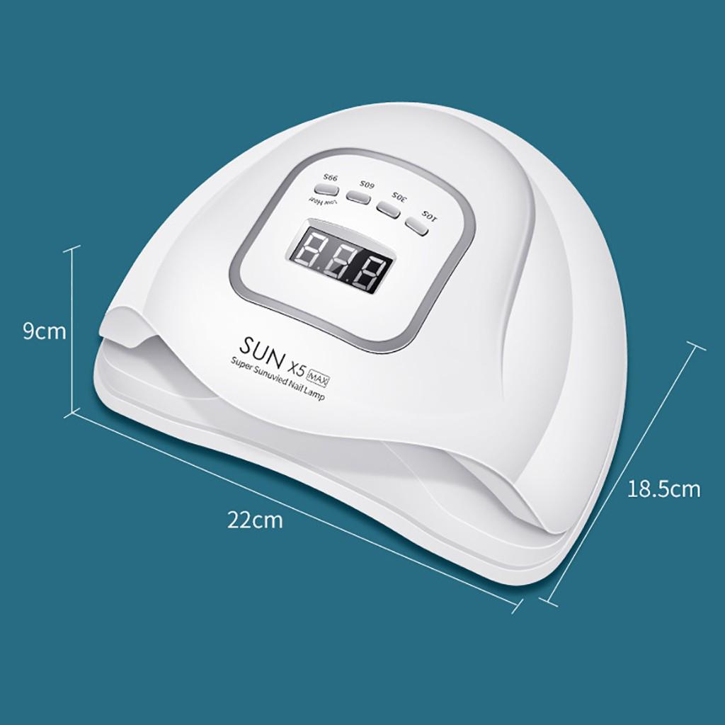 LED UV Nail Gel Curing Lamp 120W Light Nail Gel Polish Dryer  Machine