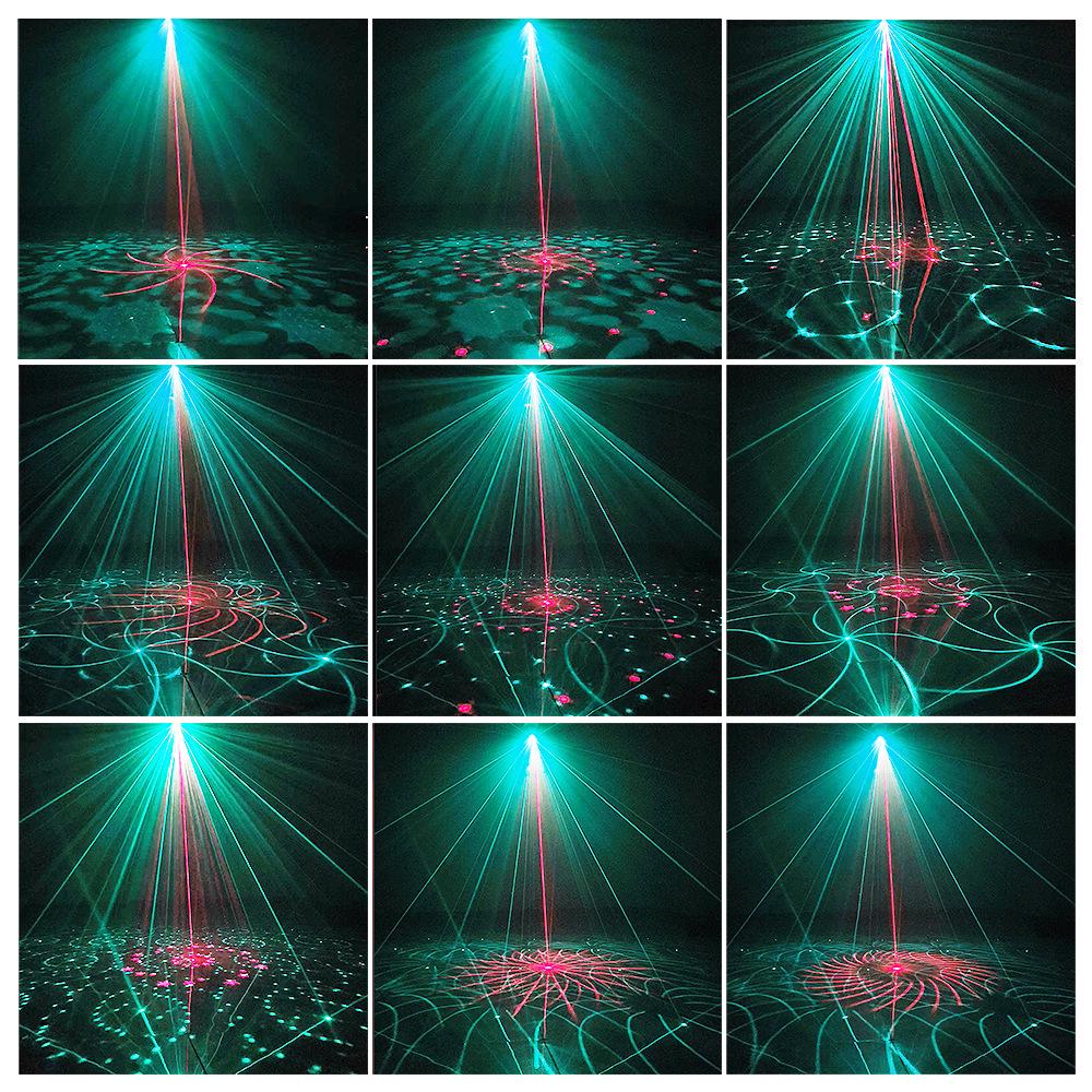 New Stage Lighting: Red-Green Laser & Strobe Light for Home Disco and KTV