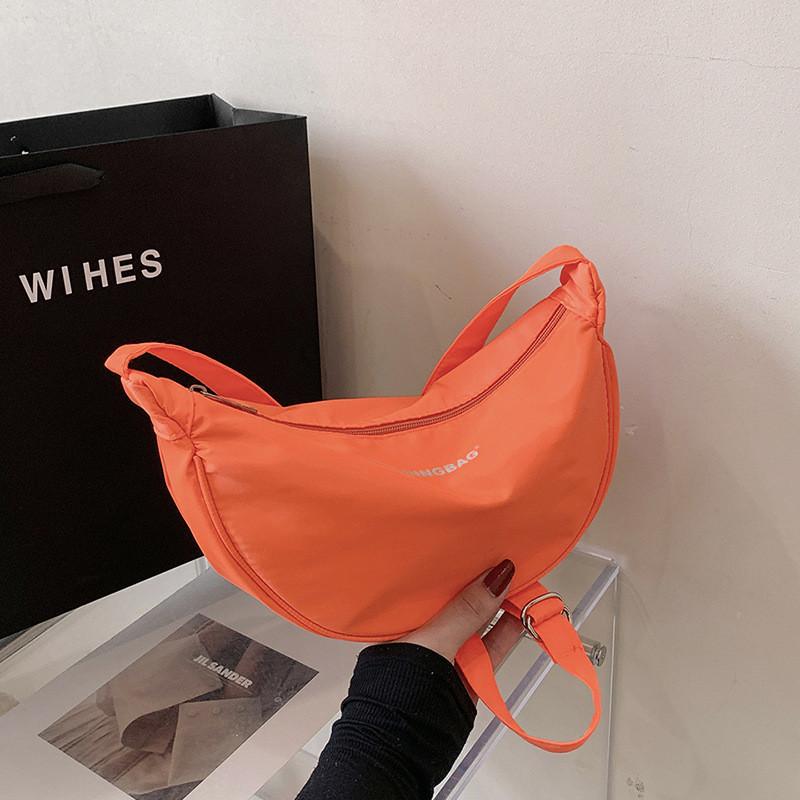 Stylish Nylon Small Shoulder Bag Chic Urban Design Underarm Bag For Women 2023