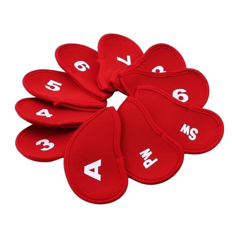 Fengyi Golf Iron Head Covers (10-Piece Set)
