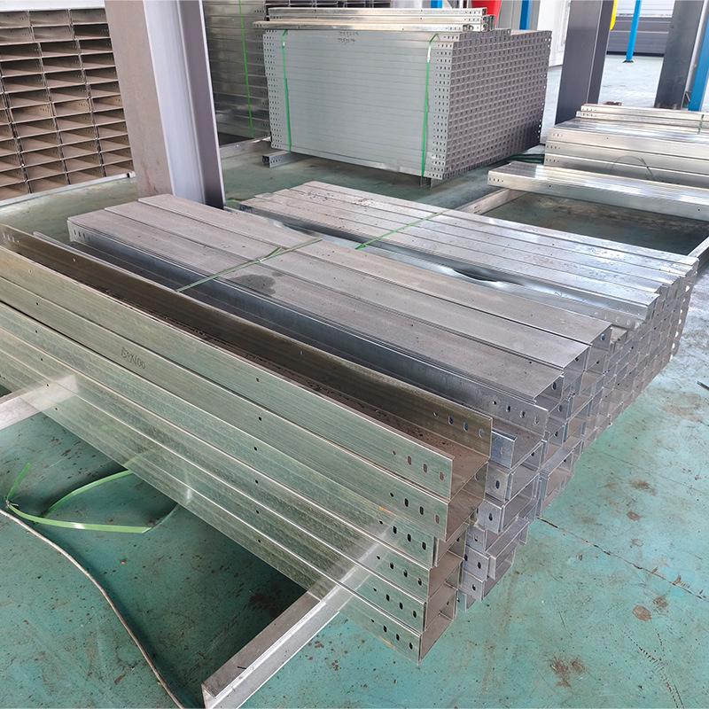 Fire-Resistant Hot-Dip Galvanized Aluminum Alloy Cable Tray (Trough & Ladder Type)