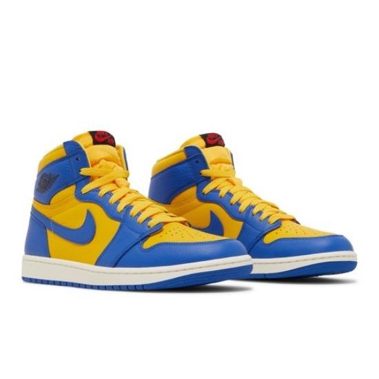 

Жіночі кросівки Air Jordan 1 Retro High OG Reverse Laney Retro FD2596-700 EU 44 жовтий/синій
