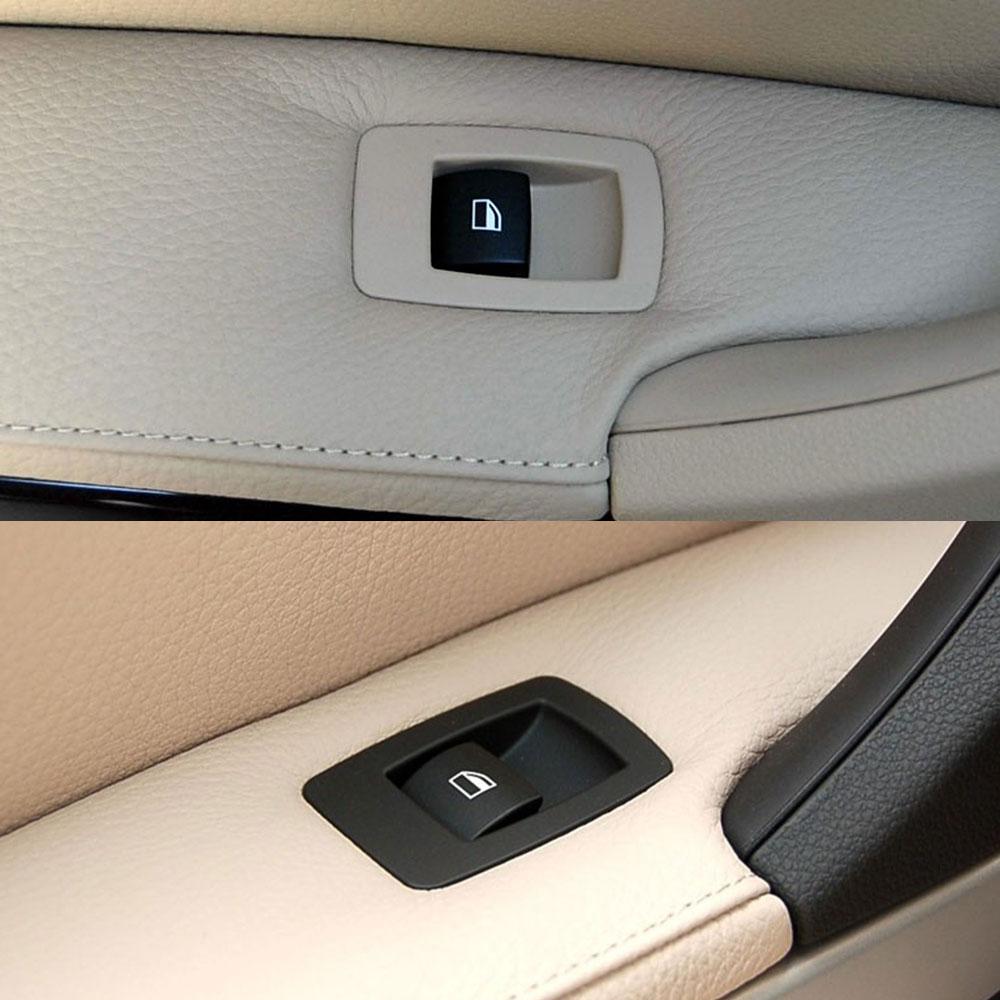 LHD RHD Auto Hauptfensterheberschalter Panel Innen Schwarz Armlehnenabdeckung Ersatz Für BMW 3er E90 E91 316 318 320 325
