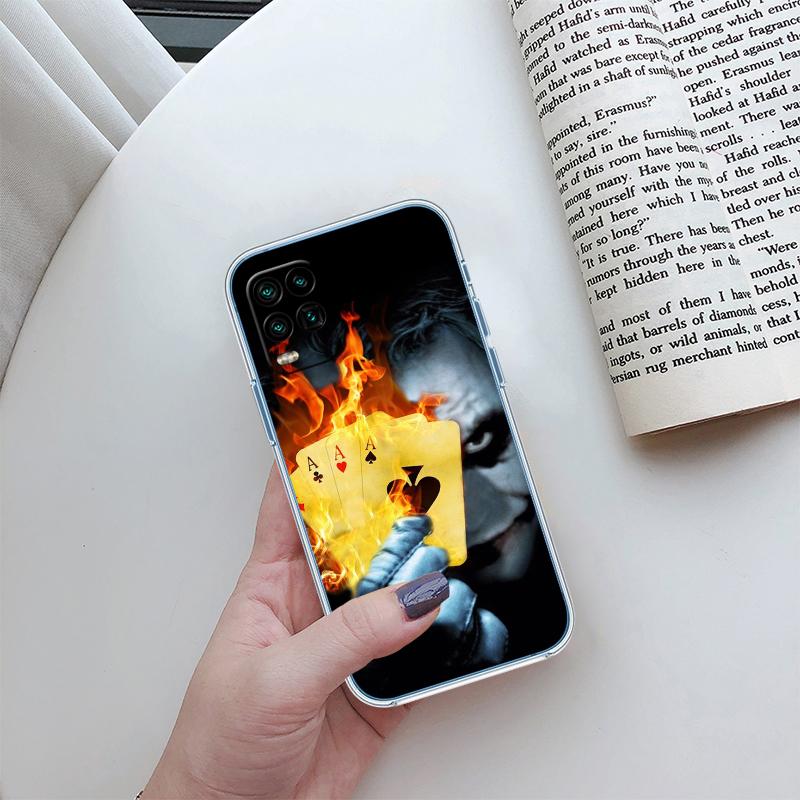 Joker Art Transparent Phone Case for Motorola Moto Edge 20 30 40 50 S30 Fusion Ultra Pro Neo Lite + G200 G23