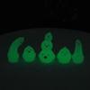 Lichtgevende Auto-ornamenten Mini Glow-in-the-dark Grappige Kippenpop Ornamenten Auto Dashboard Noctilucente Decoraties Accessoires