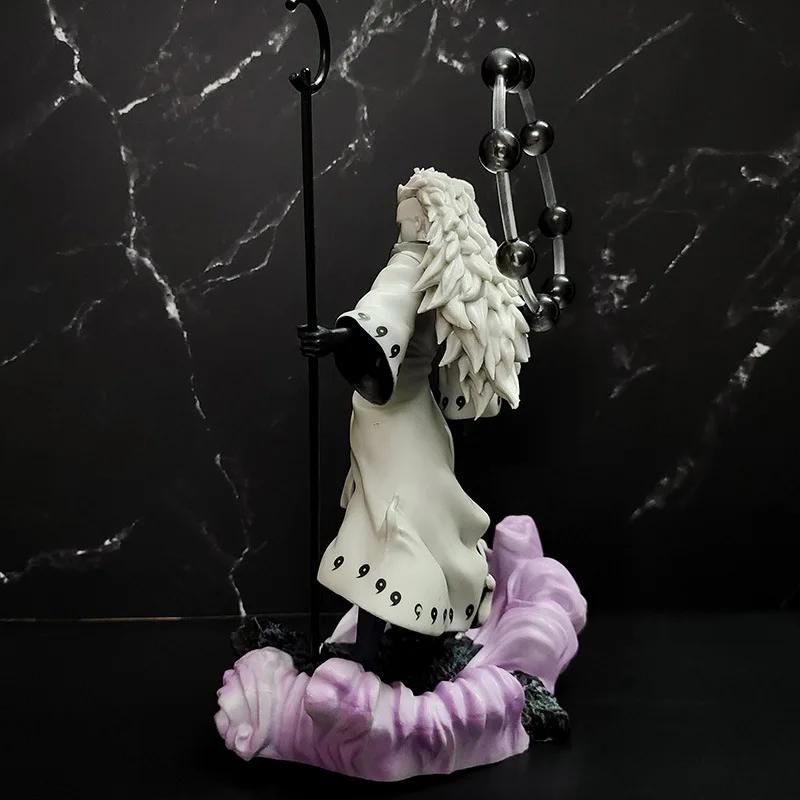 Cartoon Anime Naruto Uchiha Madara Jinchuriki Form Ver. PVC Action Figure Collection Dol lDesktop Model Statue Kids Toys Gifts