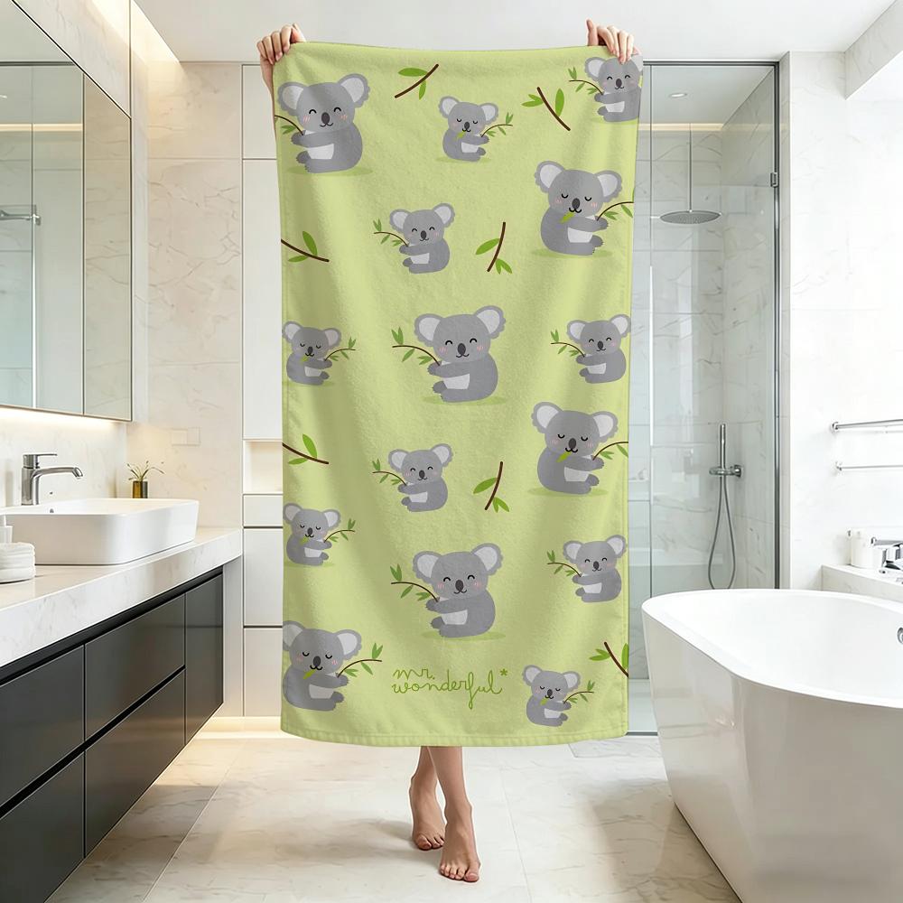 Cute K-KoalaS Towel Five-Star Hotel Quality Eco-Friendly Ultra Soft Thick Towels & Beach Towels