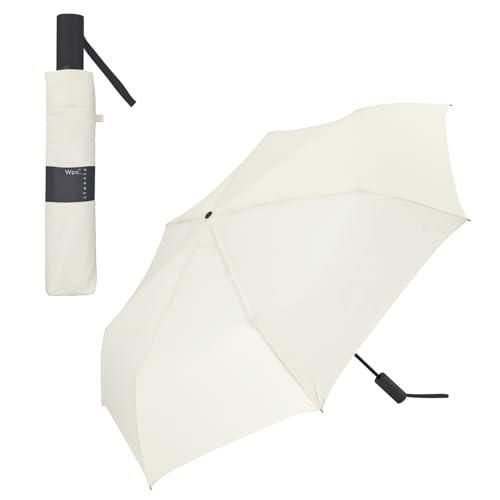 Wpc. Classic Automatic Folding Umbrella CS010-001-002 Off-White UV Cut Windproof Unisex Sun & Rain