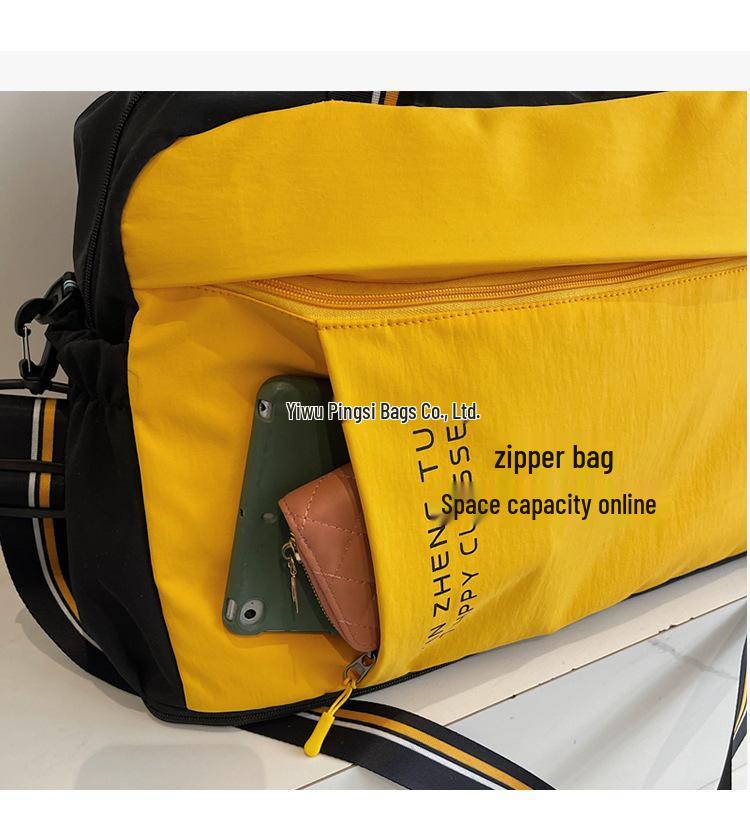 Unisex Large Capacity Travel Bag - Portable Crossbody for Business Trips & Fitness