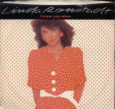 7inch Record LINDA RONSTADT - I Knew You When 769853 Asylum Records 1982 US Rock Used