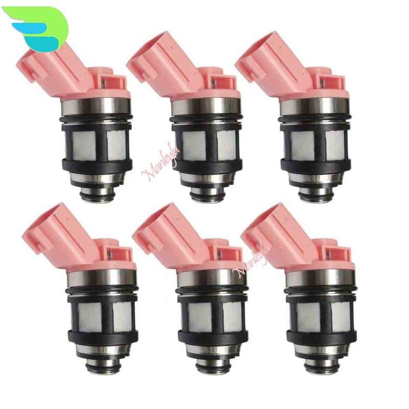 6PCS Fuel Injector for Nissan for Infiniti for Mercury 10851N 842-18124 166001800 16600180116600-1801 16600-1800