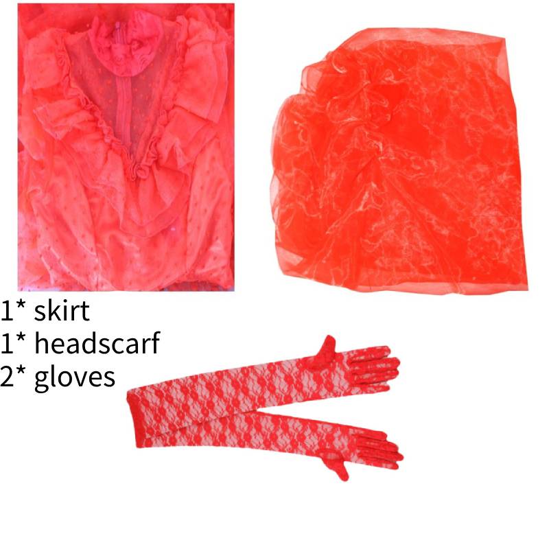 

Лидия 2 Костюм для косплея Битлджуса Красное свадебное платье Наряд на Хэллоуин Играть роль L