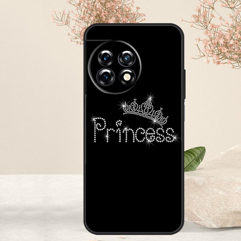 King Queen Couple Lovers Case For OnePlus 15 13 12 11 13T 13R 15R 10R 10T 8T 9 10 Pro Nord 5 CE 4 3 Lite N20 N30 Cover